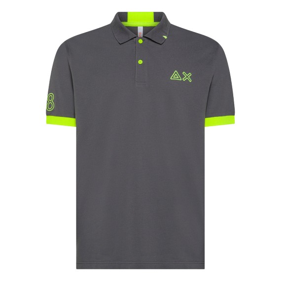 SUN68 Polo Sun68 Fluorescent M SUN68 Polo Sun68 Fluorescent M