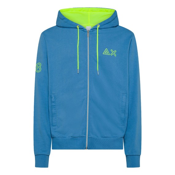 SUN68 Sweat à capuche Sun68 Fluorescent Logo SUN68 Sweat à capuche Sun68 Fluorescent Logo