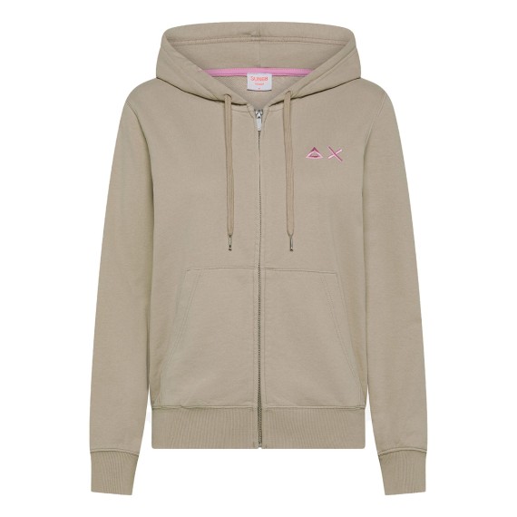 Felpa con cappuccio Sun68 Cotton Zip W SUN68 Maglieria