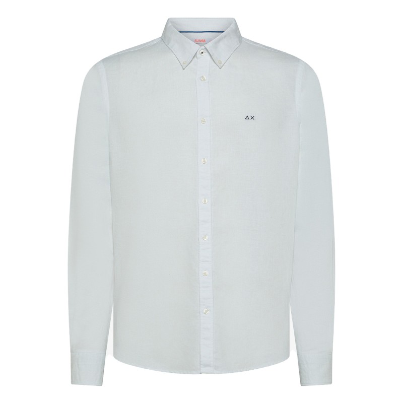 SUN68 Camisa Sun68 Linen And Cotton M