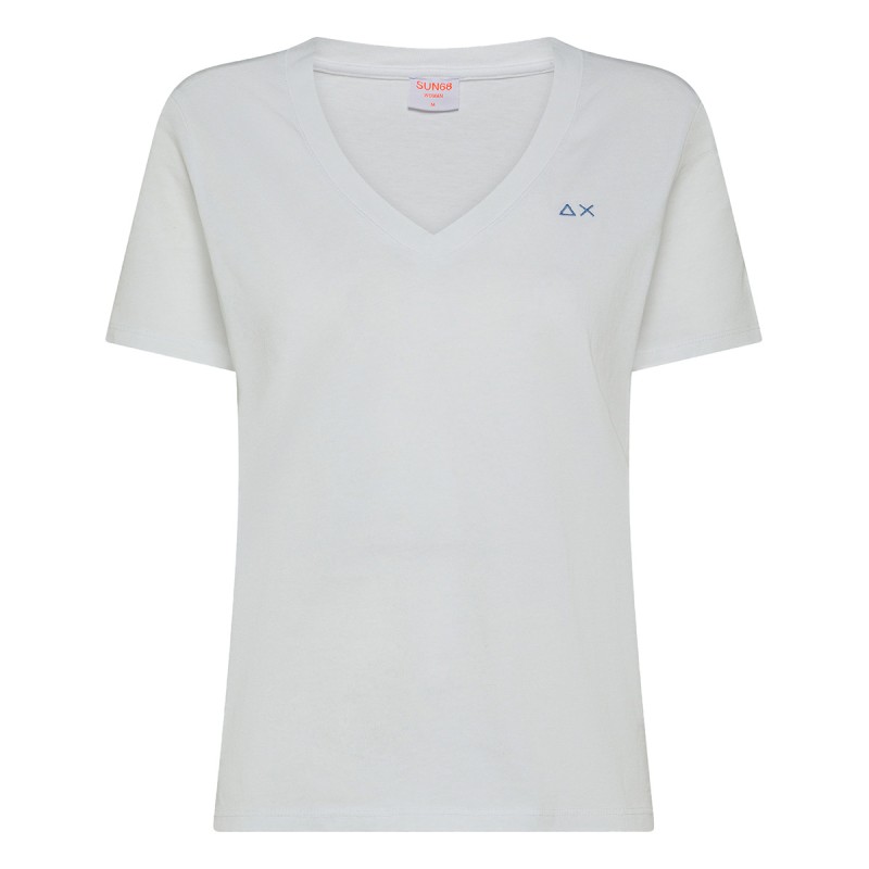 SUN68 Sun68 Cotton V-Neck T-shirt