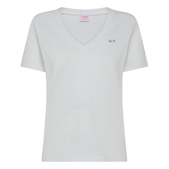 SUN68 Sun68 Cotton V-Neck T-shirt