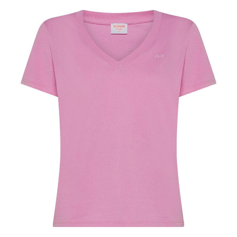 SUN68 Camiseta Sun68 Cotton V-Neck