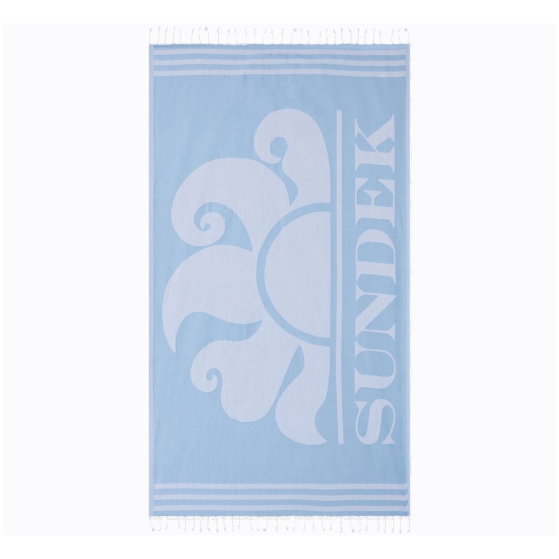 SUNDEK Serviette de Plage Sundek Jacquard Fouta Logo