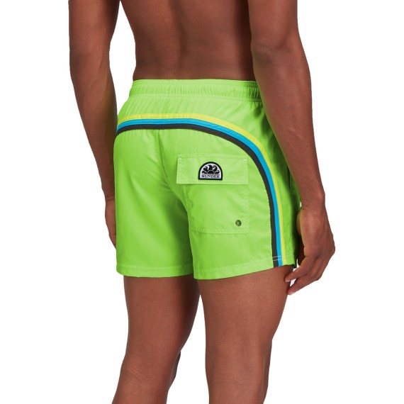 SUNDEK Sundek Fluo Repreve Swim Shorts