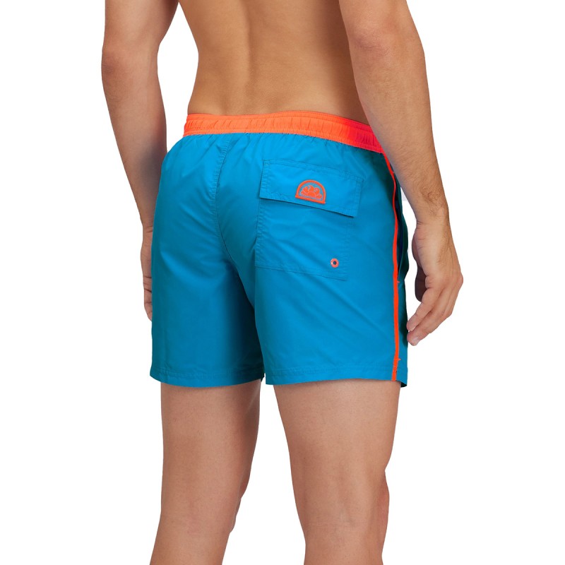 SUNDEK Sundek Iconic Taffeta Contrasting Piping Swim Shorts