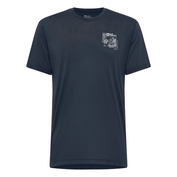 JACK WOLFSKIN Jack Wolfskin Vonnan Graphic M T-shirt JACK WOLFSKIN Jack Wolfskin Vonnan Graphic M T-shirt