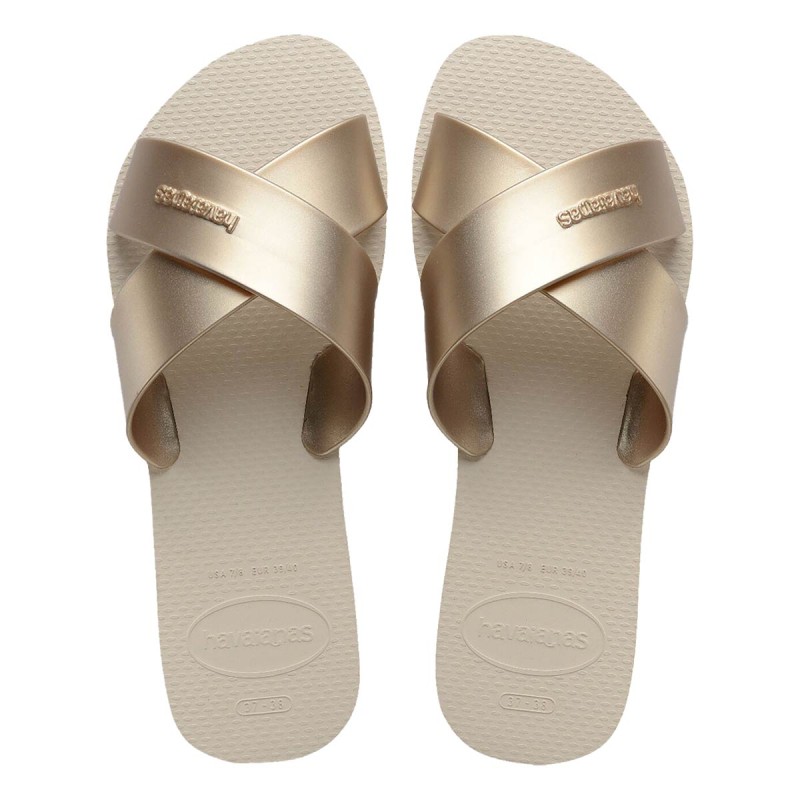 HAVAIANAS Havaianas Aqua Metallic Slides