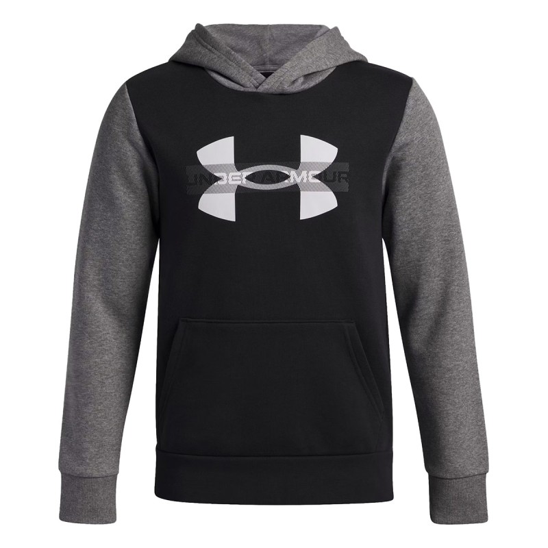 UNDER ARMOUR Sweat à capuche Under Armour Rival Fleece Colorblock Graphic Jr