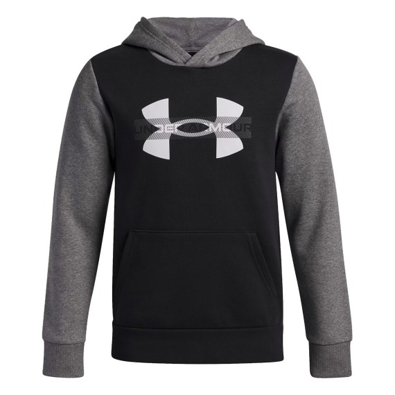UNDER ARMOUR Felpa con cappuccio Under Armour Rival Fleece Colorblock Graphic Jr