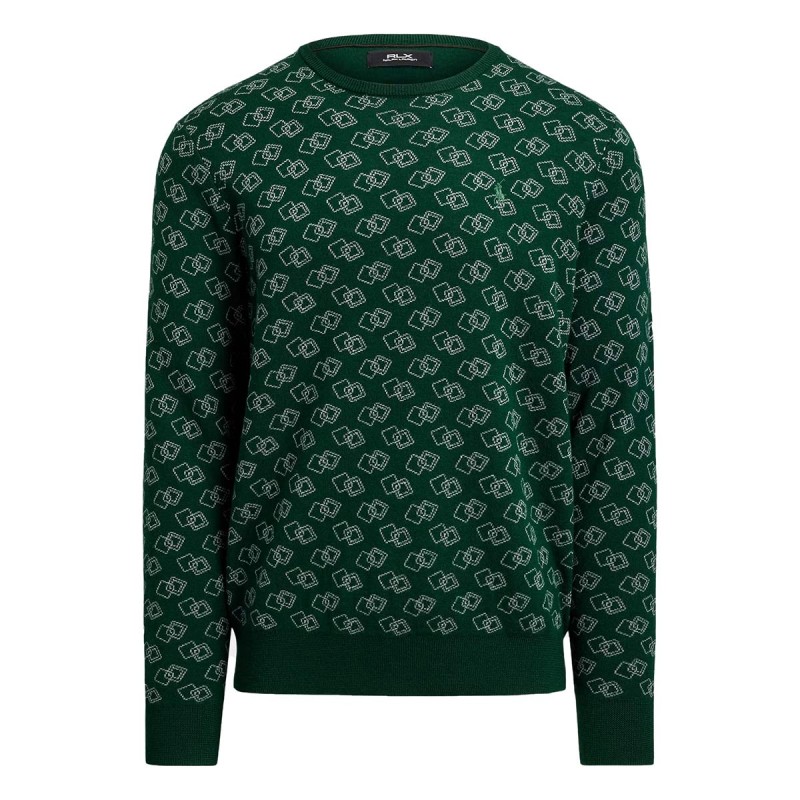POLO RALPH LAUREN Polo Ralph Lauren Technical Top with Geometric Pattern