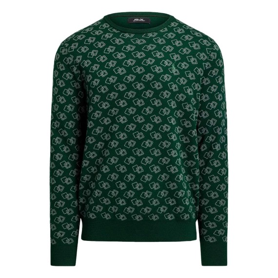 POLO RALPH LAUREN Polo Ralph Lauren Technical Top with Geometric Pattern