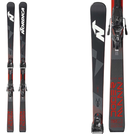 Sci Nordica Dobermann GSR DC FDT con attacchi COMP13 FDT NORDICA Race carve - sl - gs