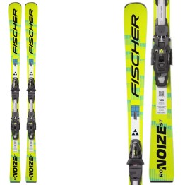 FISCHER Fischer RC4 Noize ST Yellow Skis with Z12 GW Powerrail bindings