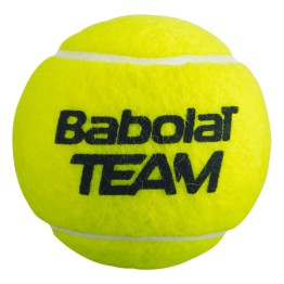 BABOLAT Tube de 4 Balles de Tennis Babolat Team