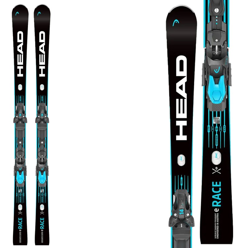 HEAD Head WC Rebels e-Race RP Evo 14 Skis with Freeflex 14 GW bindings