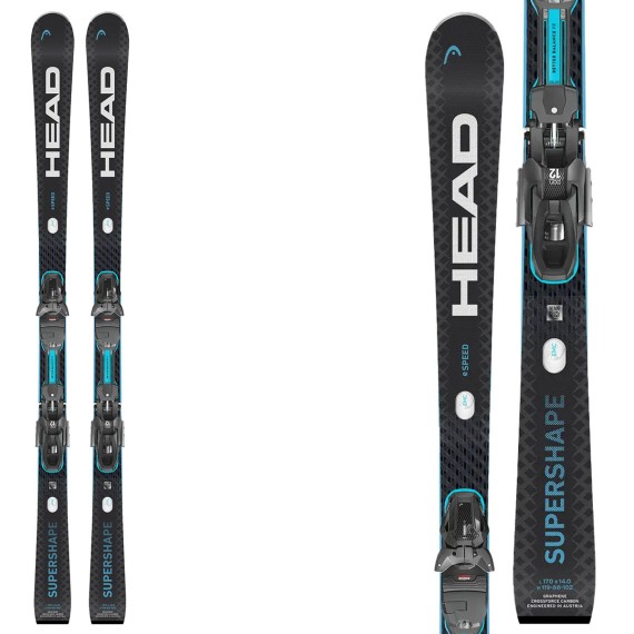 Sci Head Supershape e-Speed SW con attacchi PRD 12 GW HEAD Race carve - sl - gs