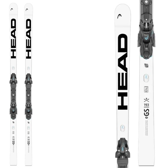 HEAD Sci Head WC Rebels E-GS Rebel FIS SW RP WCR 14 con attacchi Freeflex ST 20X