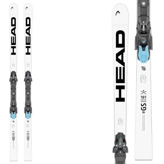HEAD Head WCR e-GS Rebel SW RP WCR 14 Skis with Freeflex 16 ST bindings