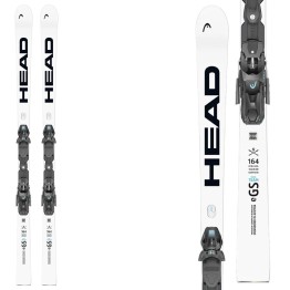 HEAD Head WCR e.GS Rebel Team SW RP WCR T Skis with Freeflex 11 Race bindings