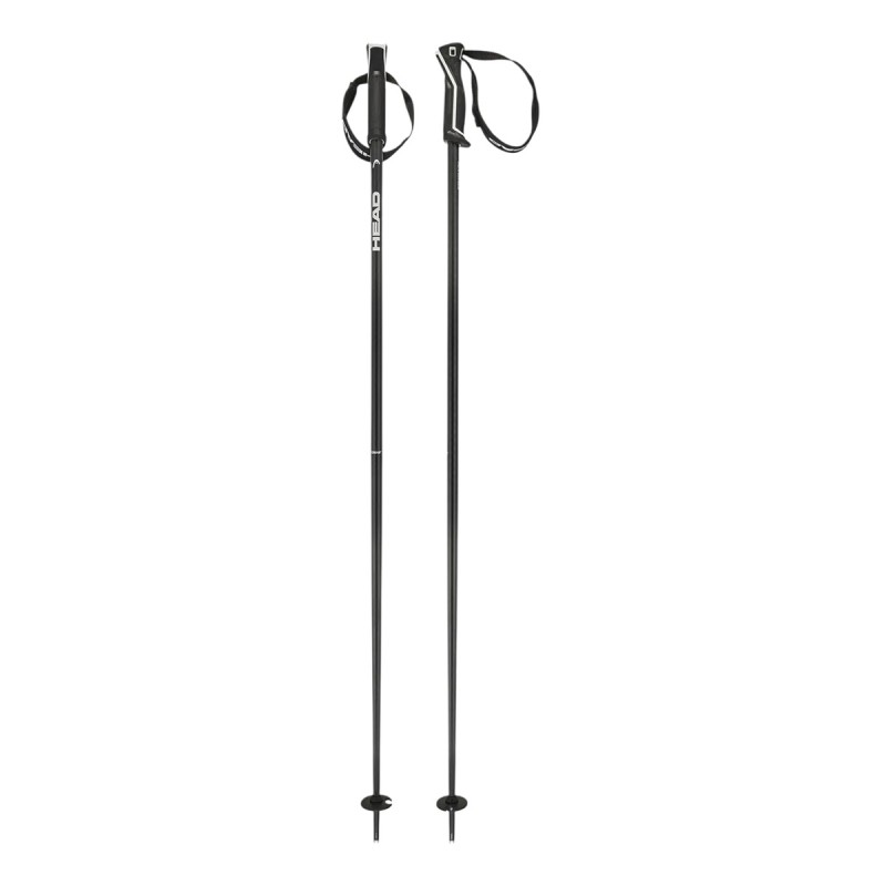 HEAD Head Frontside Black White Ski Poles