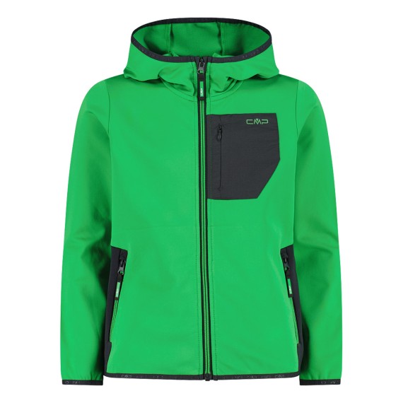 CMP Cmp Stretch Performance Hooded Jr Fleece Jacket