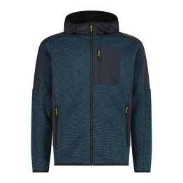 CMP Cmp Zip Knit Tech Hooded M Fleece Jacket CMP Cmp Zip Knit Tech Hooded M Fleece Jacket