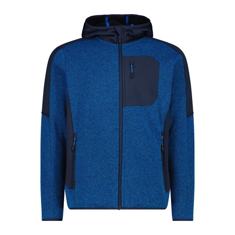 CMP Veste en polaire Cmp Zip Knit Tech Hooded M CMP Veste en polaire Cmp Zip Knit Tech Hooded M