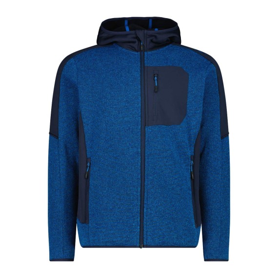 CMP Veste en polaire Cmp Zip Knit Tech Hooded M CMP Veste en polaire Cmp Zip Knit Tech Hooded M