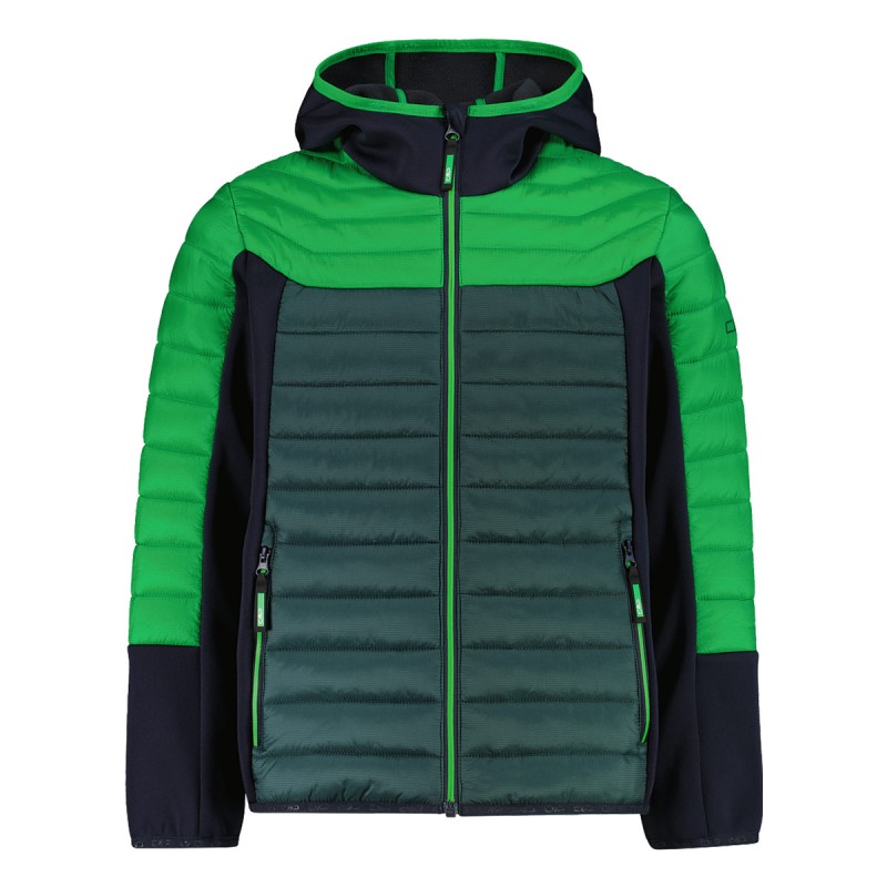 CMP Veste Cmp Hybrid Hooded Boy CMP Veste Cmp Hybrid Hooded Boy