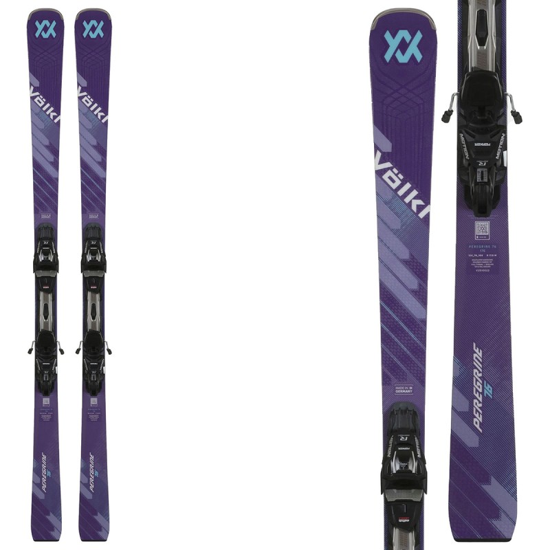 VOLKL Esquís Volkl Peregrine 76 con fijaciones RMOT-T 12