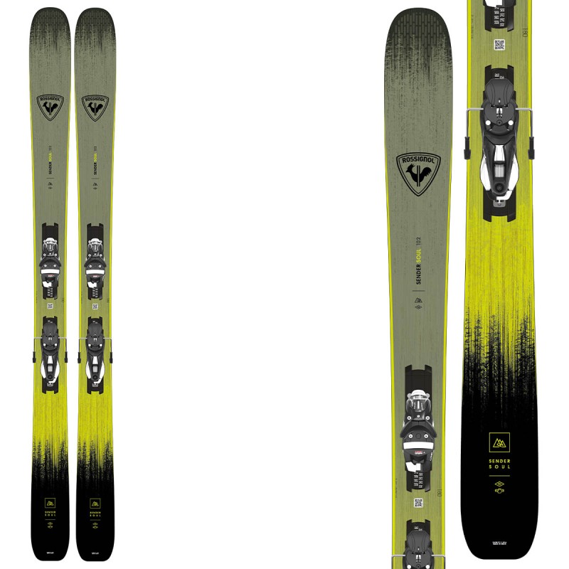 ROSSIGNOL Esquís Rossignol Sender Soul 102 Konect con fijaciones NX 12 Konect GW B110 ROSSIGNOL Esquís Rossignol Sender Soul 102 Konect con fijaciones NX 12 Konect GW B110