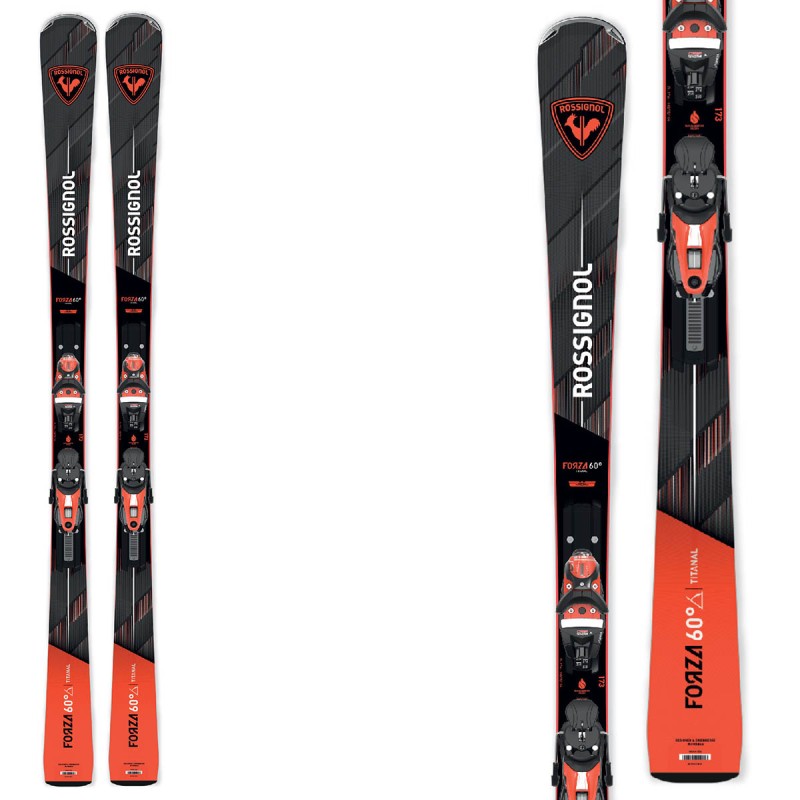 ROSSIGNOL Rossignol Forza 60 TI Konect Skis with NX 12 KONECT GW B80 bindings ROSSIGNOL Rossignol Forza 60 TI Konect Skis with NX 12 KONECT GW B80 bindings