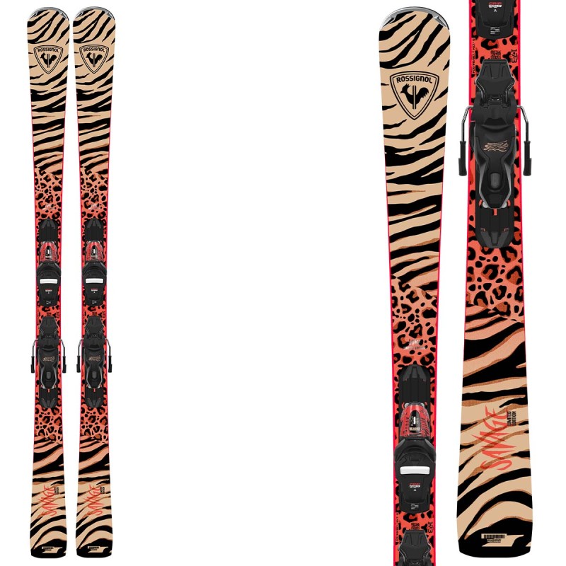 ROSSIGNOL Rossignol Savage Piste Xpress Skis with XPRESS W 11 GW B83 bindings
