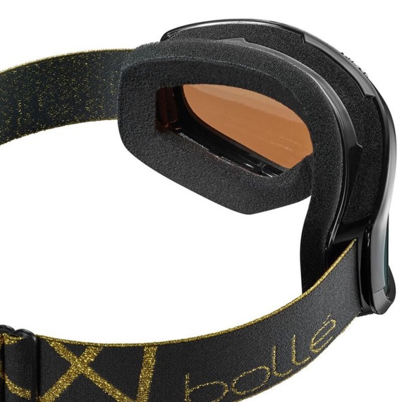 BOLLE' Masque de ski Bollé Sierra Black Gold Shiny
