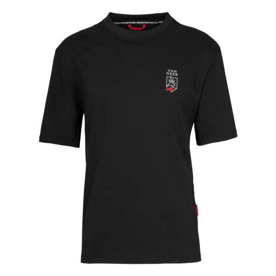 VAN DEER Van Deer Essential Black T-shirt