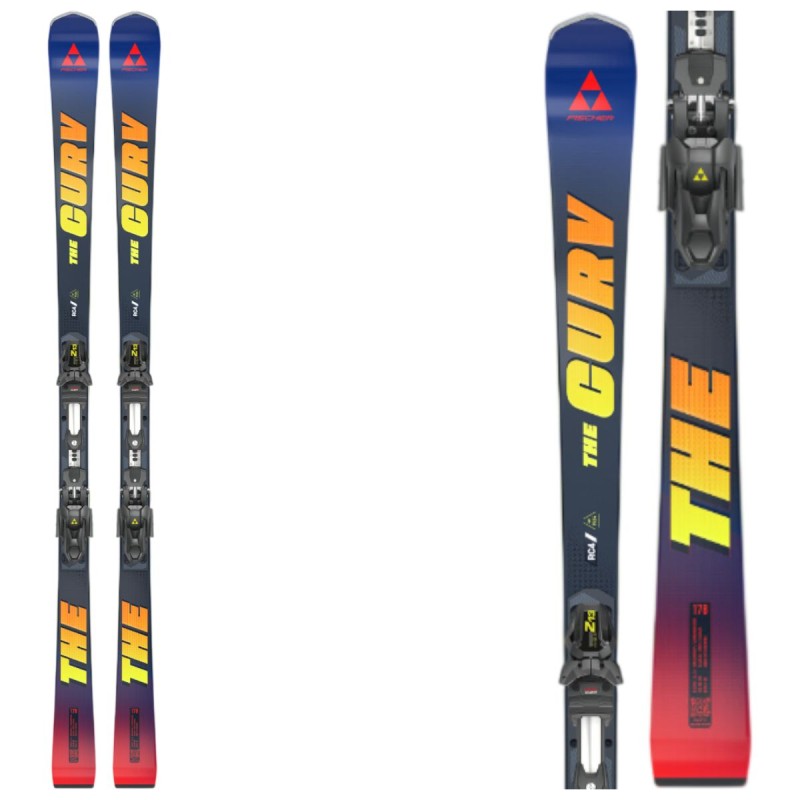 Sci Fischer THE CURV M-PLATE + RC4 Z13 GW FF FISCHER Race carve - sl - gs