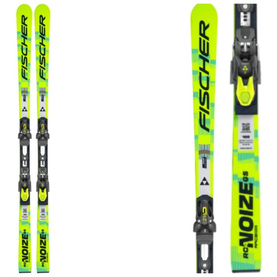 FISCHER Esquís Fischer RC4 Noize GS JR + fijaciones Z14