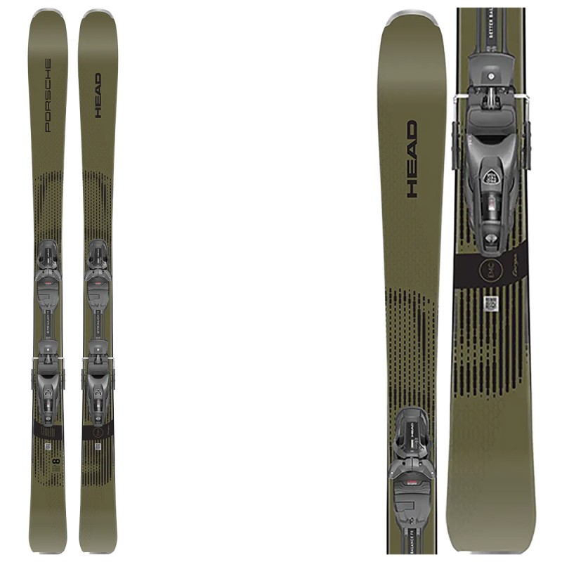 HEAD Head PORSCHE 8 SERIES PERFORMANCE ski + PROTECTOR PR 13 GW bindings