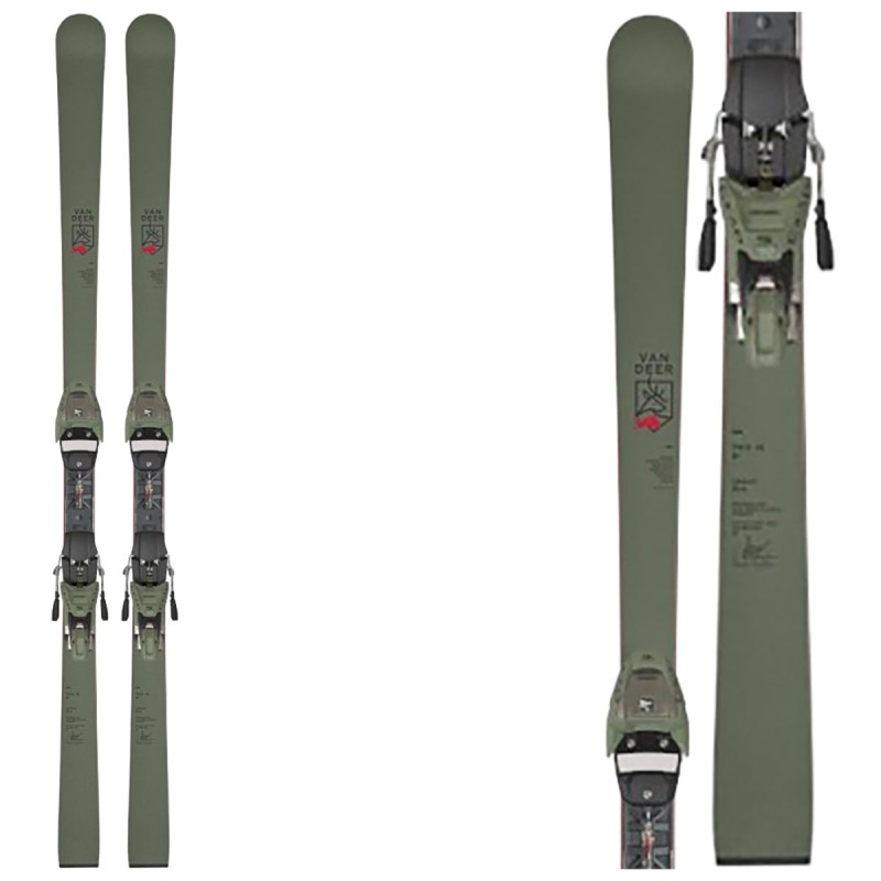 VAN DEER Van Deer PRO S R21 Skis + COMP 12 GW