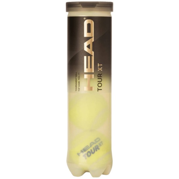 HEAD Head Tour XT tennis balls tube of 4