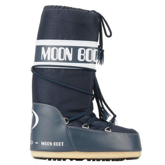 doposci Moon Boot Nylon blu jeans Uomo