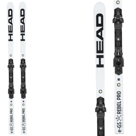 HEAD Head WCR e-GS Rebel Pro skis + FF ST16