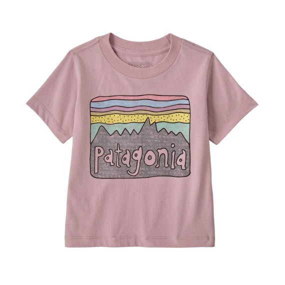 T-shirt Patagonia Fitz Roy Skies Kids PATAGONIA Abbigliamento outdoor junior