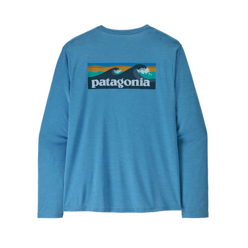 PATAGONIA T-shirt Patagonia Capilene Cool Daily - Boardshort Logo