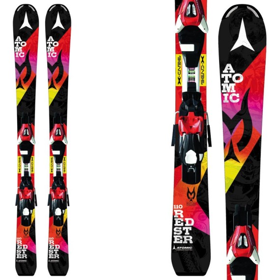 Esquí Atomic Redster Jr II Marcel Ets + fijaciones E Xte 0.45 negro fantasía
