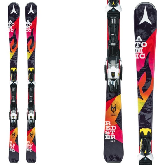 Sci Atomic Redster Marcel + attacchi X 12 Tl Ome ATOMIC Race carve - sl - gs