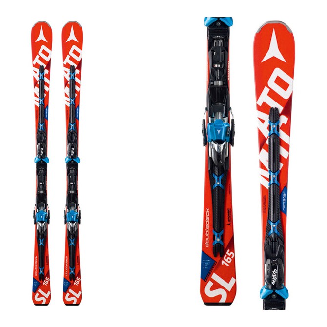 Sci Atomic Redster Doubledeck Sl Mtl + attacchi X 12 Tl Ome ATOMIC Race carve - sl - gs