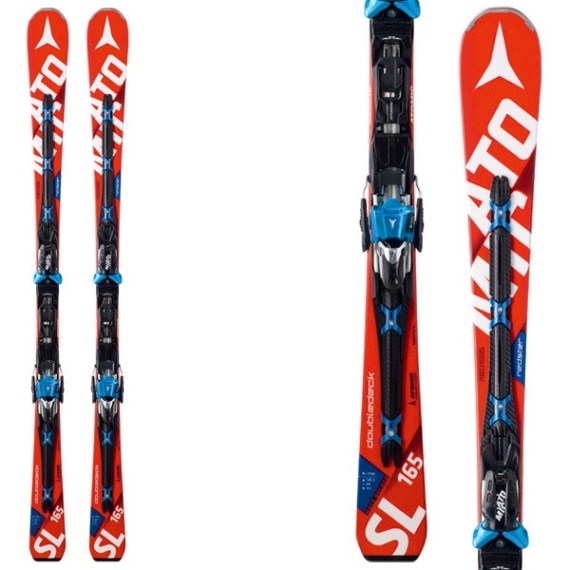 Sci Atomic Redster Doubledeck Sl Mtl + attacchi X 12 Tl Ome ATOMIC Race carve - sl - gs