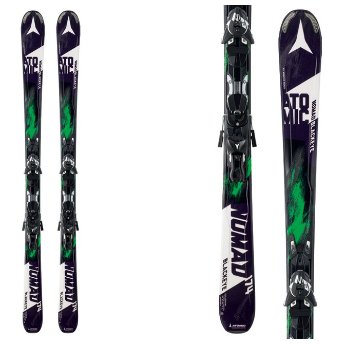 Ski Atomic Nomad Blackeye Arc-L + fixations Xto 12 noire-vert